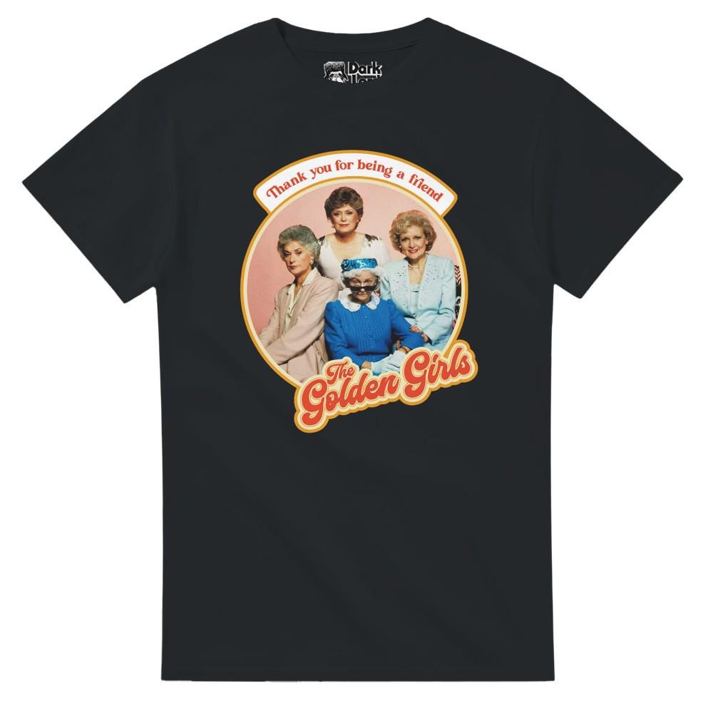 Golden Girls Thank You For Being a Friend Retro Tribute T-Shirt