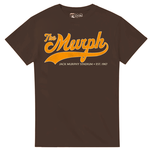 a brown t - shirt with the words the murph on it