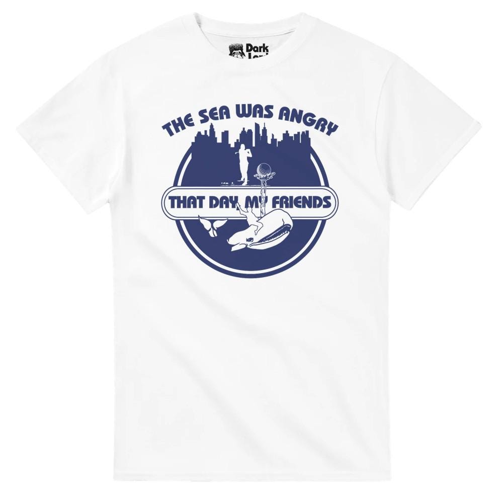 The Sea Was Angry That Day, My Friends - Costanza Quote Seinfeld T-Shirt