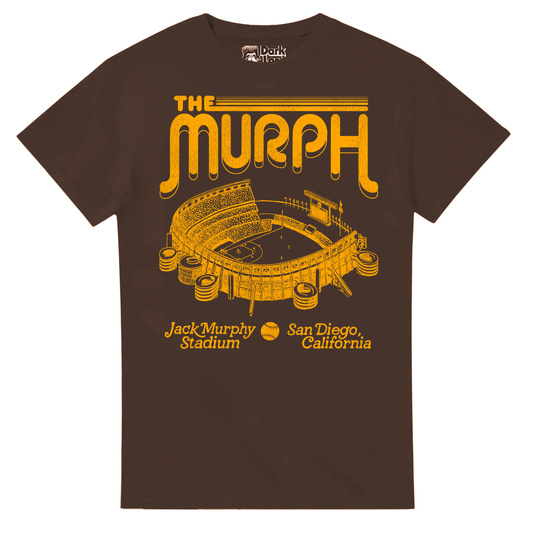 a brown t - shirt with the words the murph on it