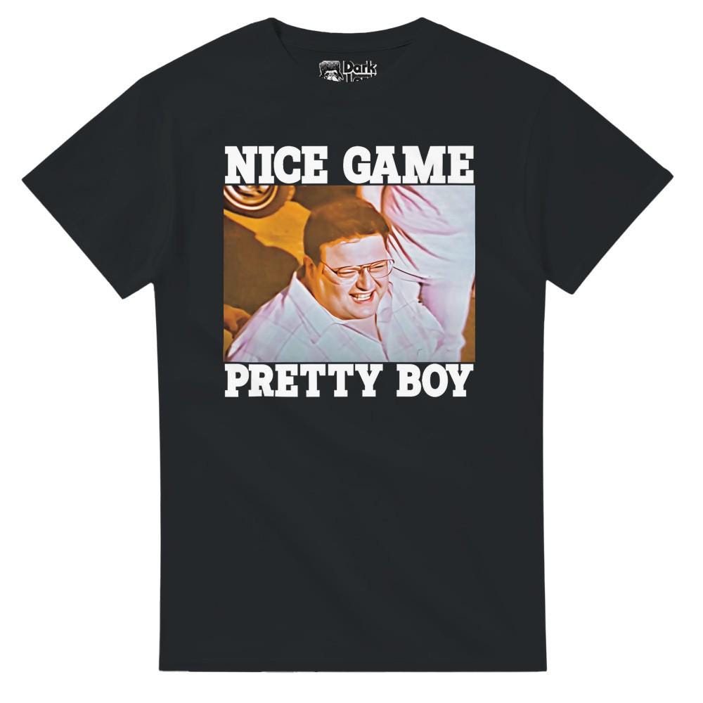 Nice Game Pretty Boy - Newman Quote Seinfeld T-Shirt