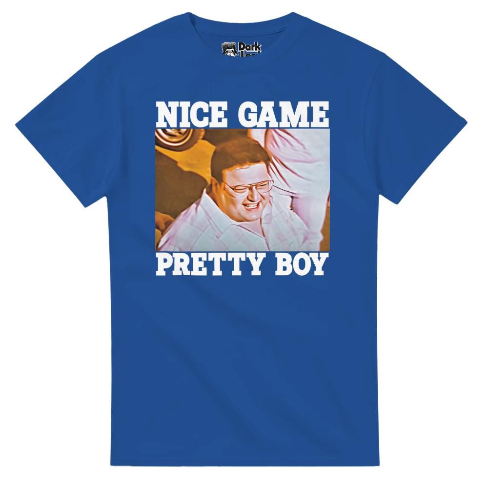 Nice Game Pretty Boy - Newman Quote Seinfeld T-Shirt